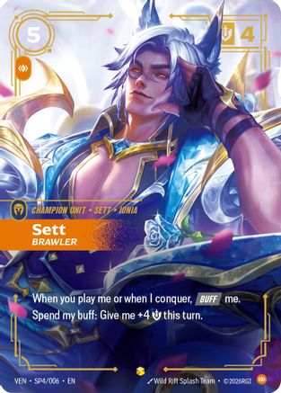 Sett, Brawler (SP4/006) [Vendetta] Foil-1