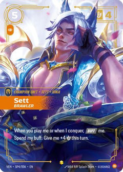 Sett, Brawler (SP4/006) [Vendetta] Foil-1