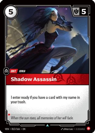 Shadow Assassin (013/166) [Vendetta] Foil-1