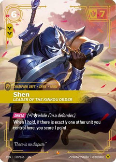 Shen, Leader of the Kinkou Order (138/166) [Vendetta] Foil-1