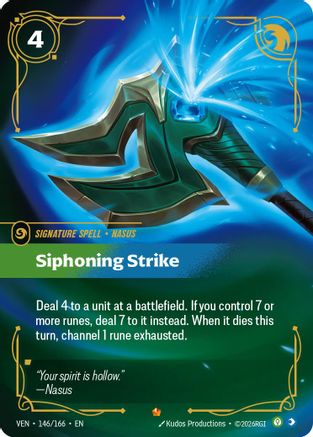 Siphoning Strike (146/166) [Vendetta] Foil-1