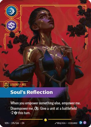 Mel - Soul's Reflection (Overnumbered) (195/166) [Vendetta] Foil-1
