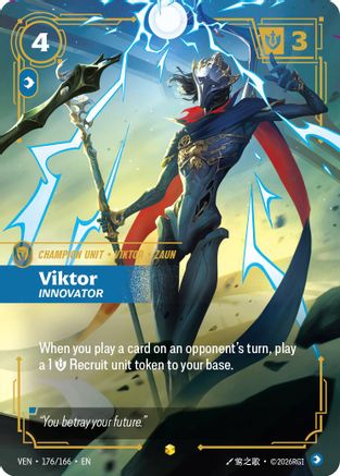 Viktor, Innovator (176/166) [Vendetta] Foil