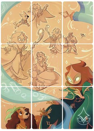 Archazia's Island Puzzle Insert (Set of 9) (Version 2 of 2)  [Archazias Island]-1