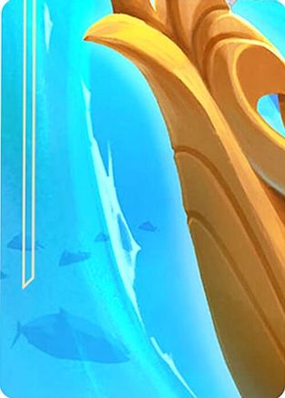 Azurite Sea Puzzle Insert (Middle Left)  [Azurite Sea]