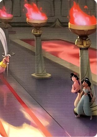 Reign of Jafar Puzzle Insert (Version 1 of 2) (Bottom Right)  [Reign of Jafar]-1