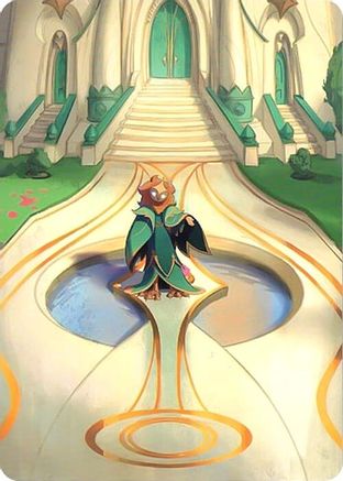 Archazia's Island Puzzle Insert (Version 1 of 2) (Bottom Middle)  [Archazias Island]