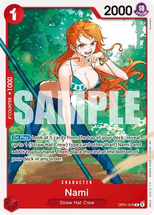 Nami (OP01-016) [Starter Deck 31: RED Monkey.D.Luffy]-1