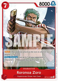 Roronoa Zoro (OP14-015) [Starter Deck 31: RED Monkey.D.Luffy]-1
