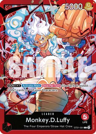Monkey.D.Luffy (ST21-001) (ST21-001) [Starter Deck 31: RED Monkey.D.Luffy] Foil-1