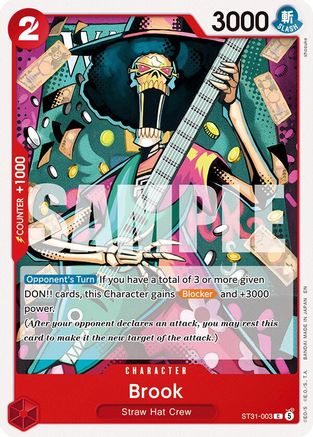 Brook (ST31-003) [Starter Deck 31: RED Monkey.D.Luffy]-1