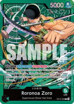 Roronoa Zoro (OP12-020) (OP12-020) [Starter Deck 32: GREEN Roronoa Zoro] Foil-1