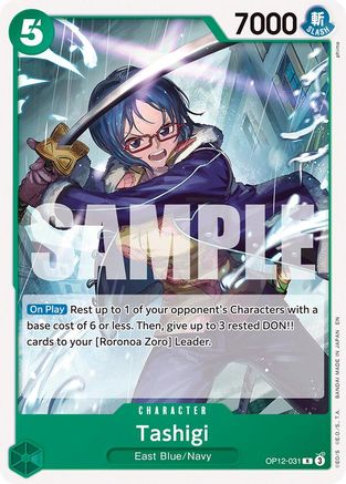 Tashigi (OP12-031) [Starter Deck 32: GREEN Roronoa Zoro]-1