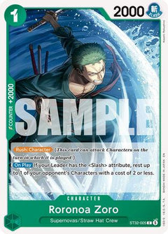 Roronoa Zoro (ST32-005) (ST32-005) [Starter Deck 32: GREEN Roronoa Zoro]-1