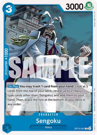 Sengoku (OP12-047) [Starter Deck 33: BLUE Kuzan]-1