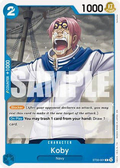 Koby (ST33-001) [Starter Deck 33: BLUE Kuzan]-1