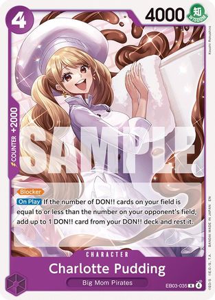 Charlotte Pudding (EB03-035) [Starter Deck 34: PURPLE Charlotte Katakuri]-1