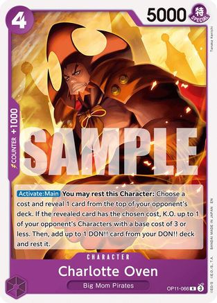 Charlotte Oven (OP11-066) [Starter Deck 34: PURPLE Charlotte Katakuri]-1