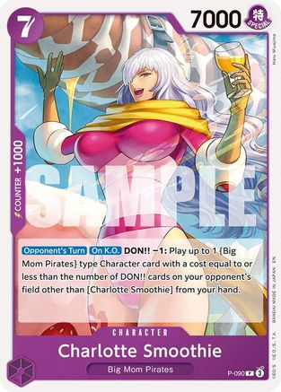 Charlotte Smoothie (P-090) [Starter Deck 34: PURPLE Charlotte Katakuri]