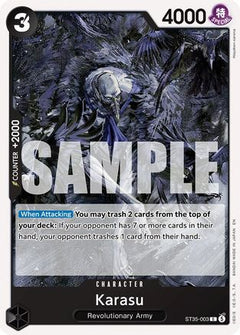 Karasu (ST35-003) [Starter Deck 35: RED/BLACK Sabo]-1