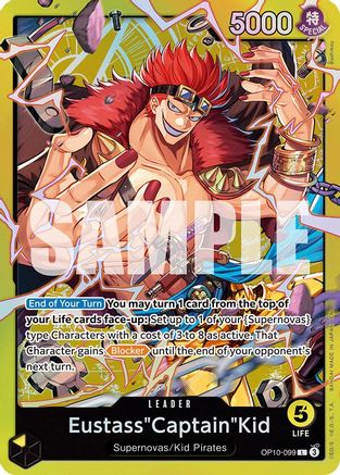 Eustass"Captain"Kid (OP10-099) (OP10-099) [Starter Deck 36: YELLOW Eustass"Captain"Kid] Foil-1