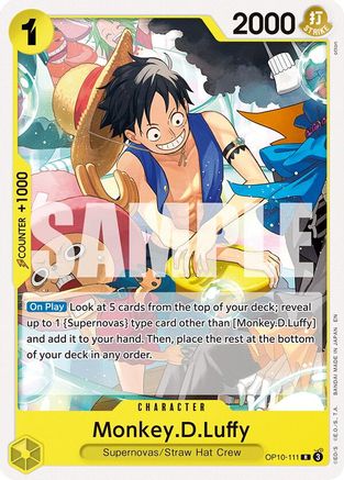 Monkey.D.Luffy (OP10-111) [Starter Deck 36: YELLOW Eustass"Captain"Kid]-1