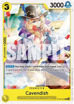 Cavendish (ST36-001) [Starter Deck 36: YELLOW Eustass"Captain"Kid]-1