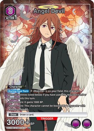 Angel Devil (010) (R*) (UE22BT/CSM-1-010) [UE22BT: CHAINSAW MAN] Foil