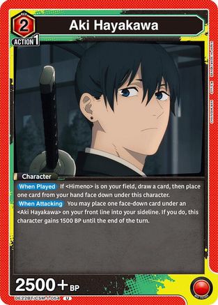 Aki Hayakawa (054) (UE22BT/CSM-1-054) [UE22BT: CHAINSAW MAN]-1