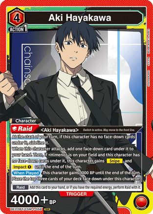 Aki Hayakawa (056) (UE22BT/CSM-1-056) [UE22BT: CHAINSAW MAN] Foil