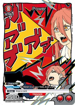 Power (060) (R*) (UE22BT/CSM-1-060) [UE22BT: CHAINSAW MAN] Foil