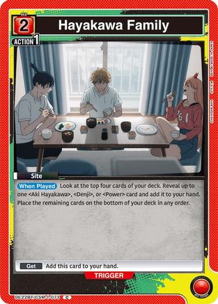 Hayakawa Family (UE22BT/CSM-1-073) [UE22BT: CHAINSAW MAN]