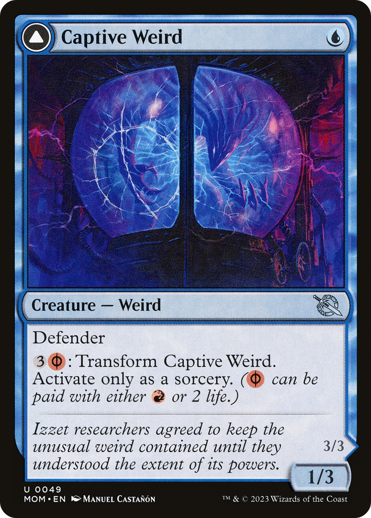 Captive Weird (49) [March of the Machine] - Deck Out Gaming