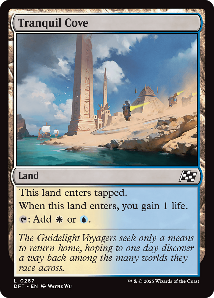 Tranquil Cove (267) [Aetherdrift] foil - Deck Out Gaming