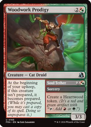 Woodwork Prodigy (165) [Reality Fracture] foil