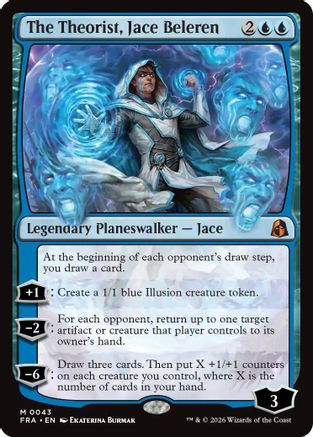 The Theorist, Jace Beleren (43) [Reality Fracture] foil