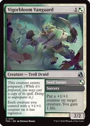 Vigorbloom Vanguard (161) [Reality Fracture] foil