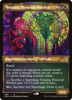 Nemata, Primeval Warden (Showcase) (308) [Dominaria United] foil - Deck Out Gaming