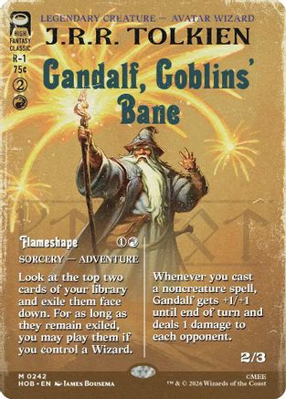 Gandalf, Goblins' Bane (Borderless) (242) [The Hobbit]-1