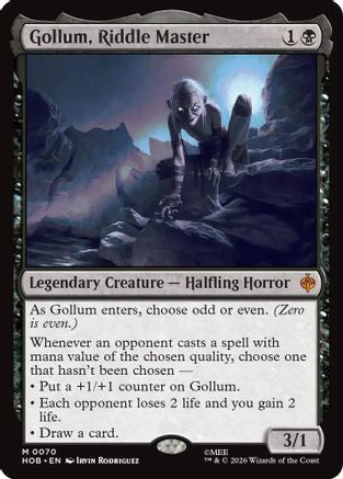 Gollum, Riddle Master (70) [The Hobbit]