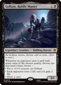 Gollum, Riddle Master (70) [The Hobbit] foil-1