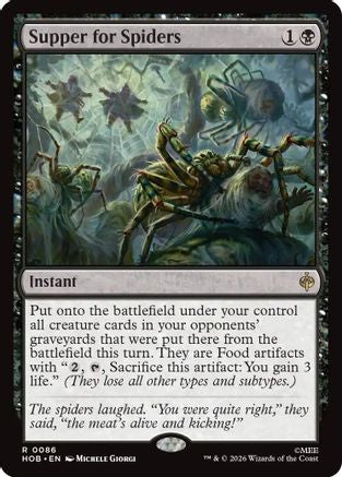 Supper for Spiders (86) [The Hobbit] foil