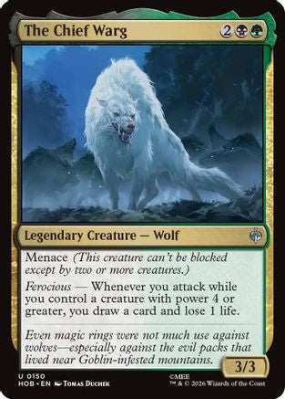 The Chief Warg (150) [The Hobbit]