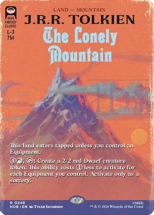 The Lonely Mountain (Borderless) (248) [The Hobbit] foil-1