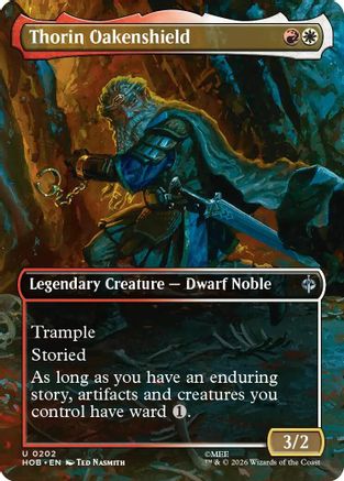 Thorin Oakenshield (Borderless) (202) [The Hobbit] foil-1