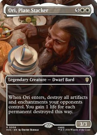 Ori, Plate Stacker (Borderless) (6) [The Hobbit: Eternal-Legal]