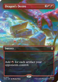 Dragon's Desire (Borderless) (11) [The Hobbit: Eternal-Legal] foil-1