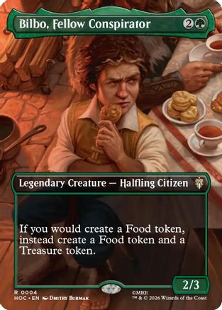 Bilbo, Fellow Conspirator (Borderless) (4) [The Hobbit: Eternal-Legal]-1