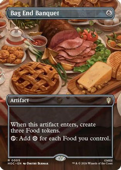Bag End Banquet (Borderless) (5) [The Hobbit: Eternal-Legal] foil-1