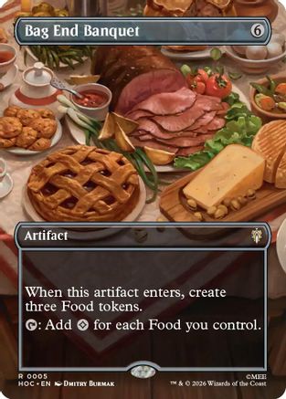 Bag End Banquet (Borderless) (5) [The Hobbit: Eternal-Legal]
